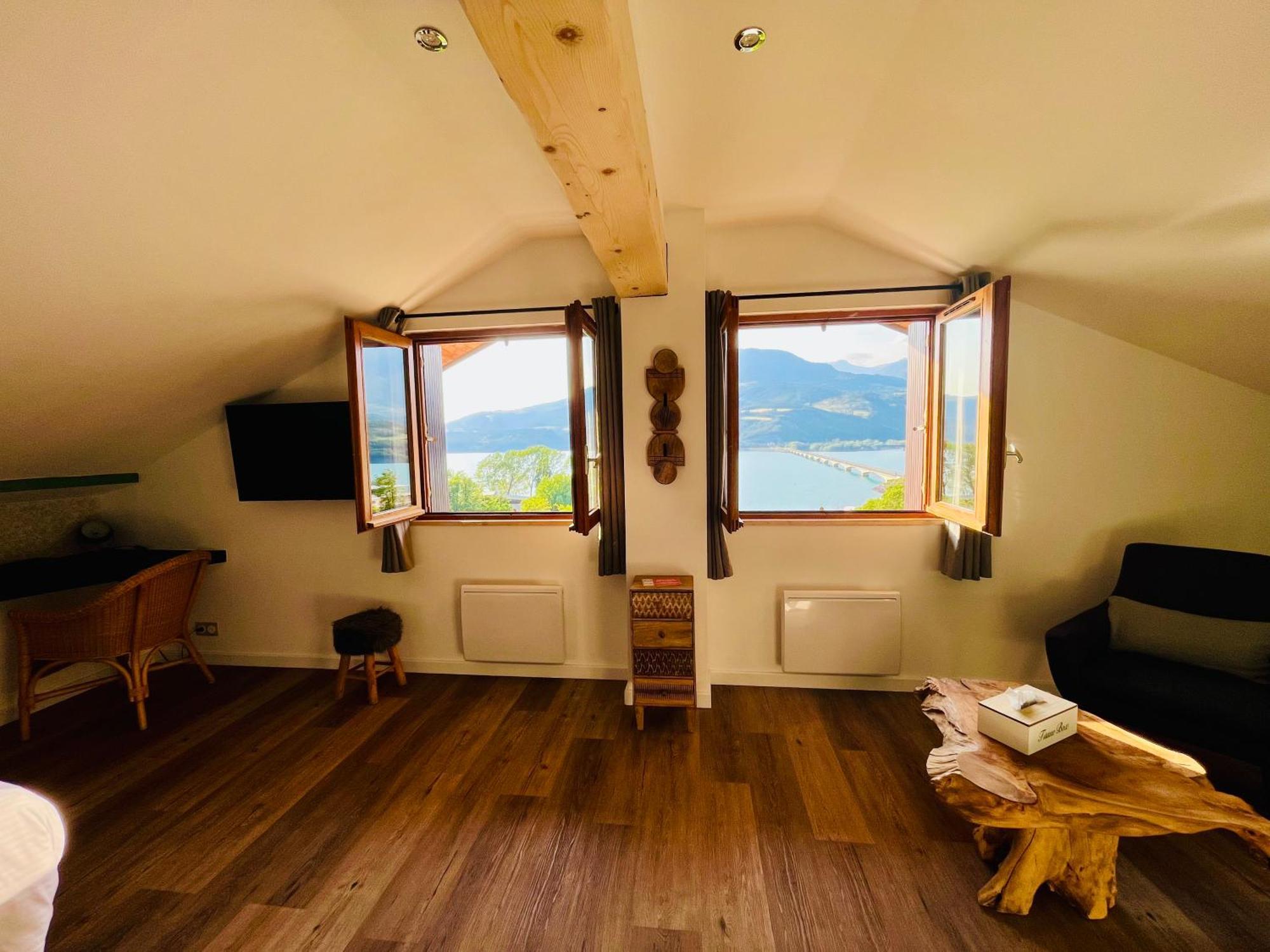 Hôtel les Chaumettes Savines-le-Lac Quarto foto